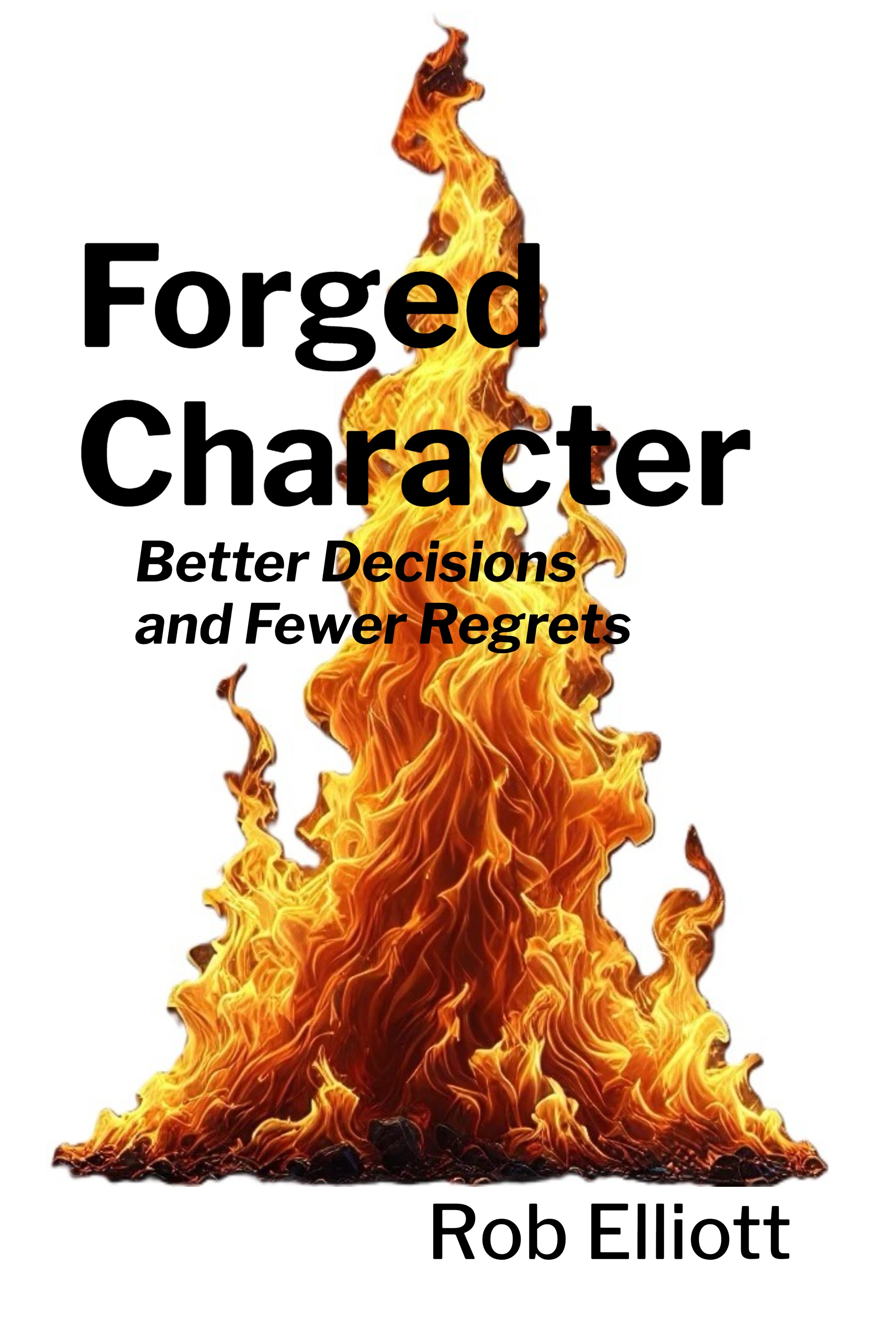 Forged Character book cover, by Rob Elliott